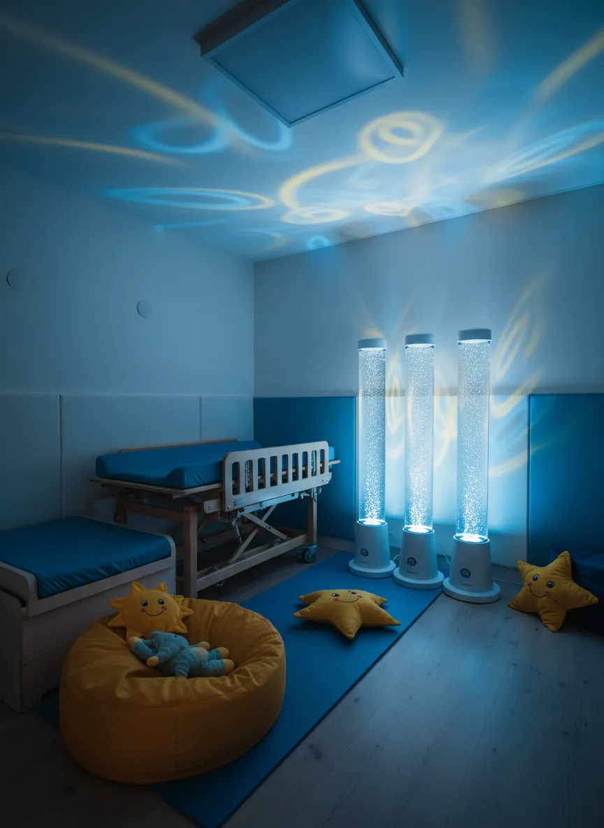 Dedicated baby sensory room and facilities